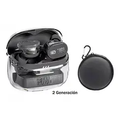 JBL - Tune Buds 2 Auriculares inalámbricos sonido Pure-Negro y Estuche
