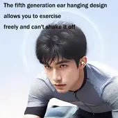 LENOVO - Audífonos Clip TA140 TWS Bluetooth 5.4- Blanco