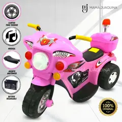 VELOX - Trimoto a Batería para Niños «FERGIE» Pink
