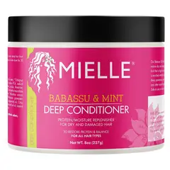 MIELLE - Acondicionador de Proteina con Aceite de Babassu y Menta 227g