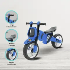 CUZKA - Bicicleta de Balance para Niños «ZERO» Blue