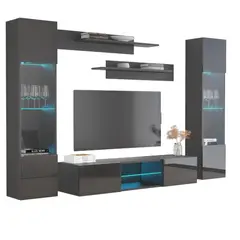 CENTRAL DECCO - CENTRO DE TV WALKER GRIS OSCURO