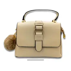 GENERICO - CARTERA MORRAL CON POM POM