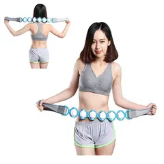 GENERICO - Rodillo Masajeador Para Cuello Cintura y Espalda Para Fitness