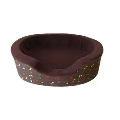 GENERICO - Cama Confort Algodon para Mascotas Estilo Circular Talla 3