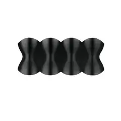 MMDH - Villa Courtyard LED Aplique de Pared Exterior 8W Neutro PEA295 Negro