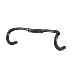 GENERICO - Timón Manubrio Manillar De Carbon Para Bicicleta Ruta 42cm