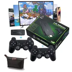 OVOTOUMI - Toumi Consola Retro Videojuegos 64GB 20000 Juegos+Controles Y Estuche