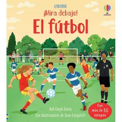 GENERICO - FUTBOL MIRA DEBAJO CON SOLAPAS USBORNE