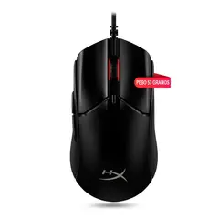 HYPERX - Mouse gamer Pulsefire Haste 2 negro
