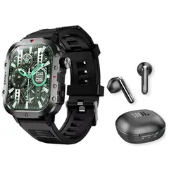 JBL - Audífonos T280 TWS-Negro y Toumi GT-K reloj inteligente