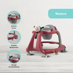 CUZKA - Andador Interactivo para Bebés «HERO» Red