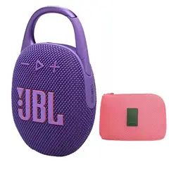 JBL - Parlante Bluetooth CLIP 5 BLUAM-Merado Y Estuche