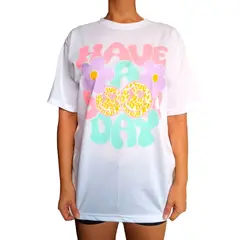 GENERICO - Polo Mujer Girl - Nathalie Love It - Blanco