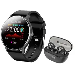 MOTOROLA - Audífonos Moto Buds C30 N y Toumi Fit 2-B Reloj inteligente