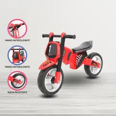 CUZKA - Bicicleta de Balance para Niños «ZERO» Red