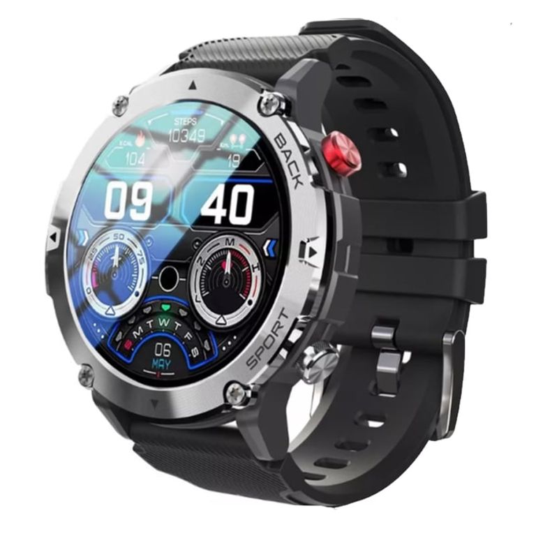 GT-CT reloj inteligente tres defensas IP68 1,32 pulgada
