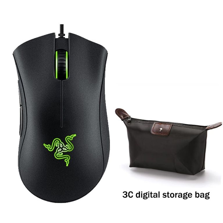 Mouse DeathAdder Essential Gamer 6400DPI Negro y Estuche