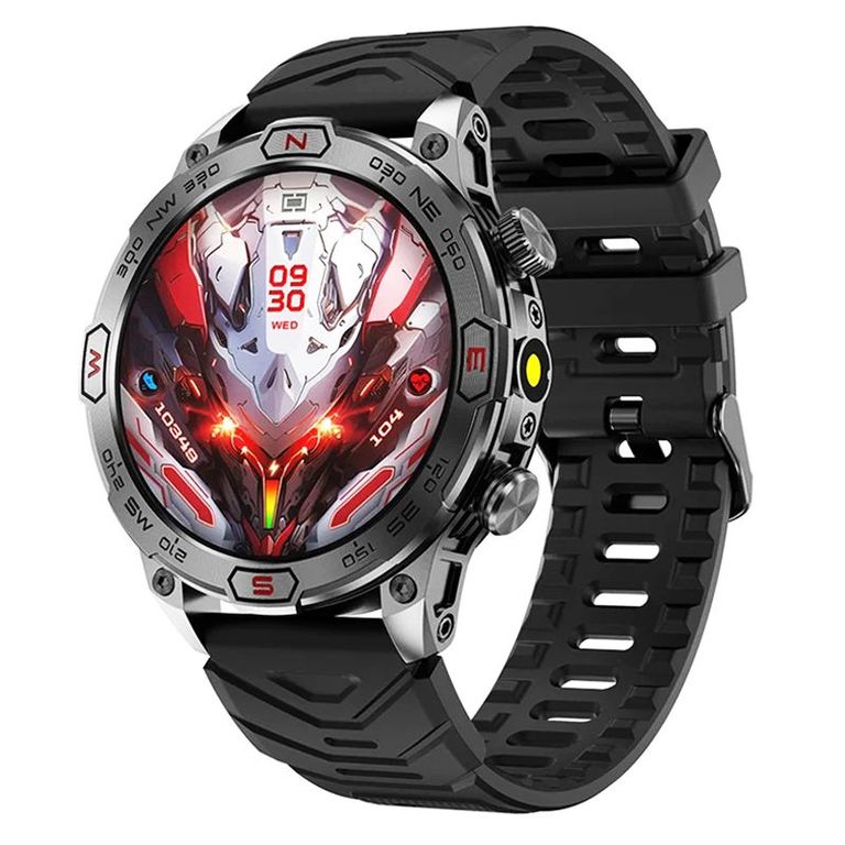 Reloj Inteligente GT-S BT 450mAh Flashlight Amoled 466*466