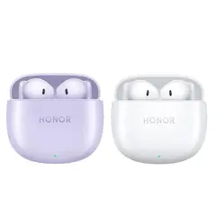 HONOR - Set 2 De Audífonos X6 Tws BT-Blanco y Morado