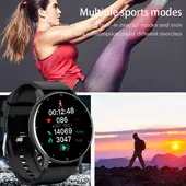 HAYLOU - AirFree-Morado Audífonos y Toumi Fit 2-P Reloj inteligente