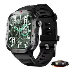 TOUMI - GT-K reloj inteligente de tres defensas IP67 2,1 pulgada