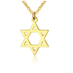 GENERICO - Collar Colgante Estrella de David Mujer
