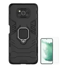 ARMOR ALL - CASE ARMADURA XIAOMI POCO X3 Y VIDRIO