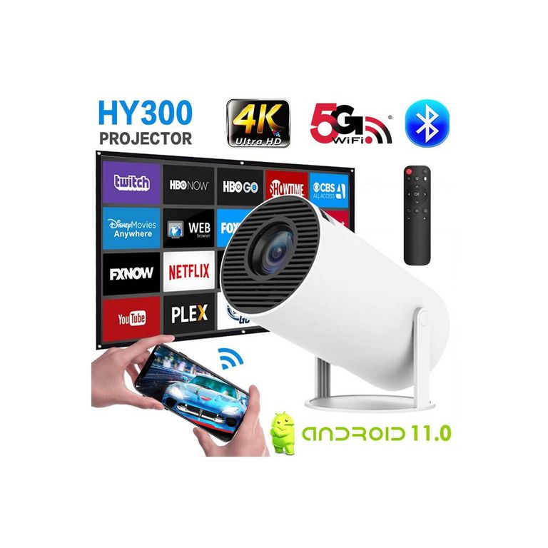 Proyector Hy300 Smart 4K Android 11 Wifi