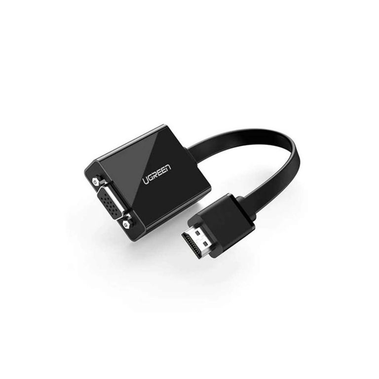 Adaptador Hdmi A Vga C/Entrada De Audio 3.5Mm 1920*1080 60Hz