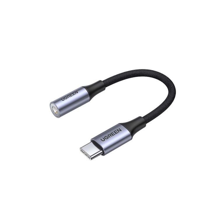Adaptador Av161 Usb-C A 3.5Mm Audio-80154 Black