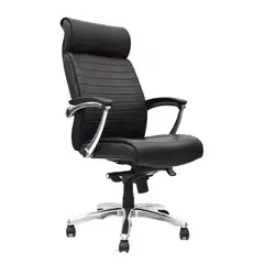 BONNO - Sillon De Escritorio Letto Negro Con Cabecero