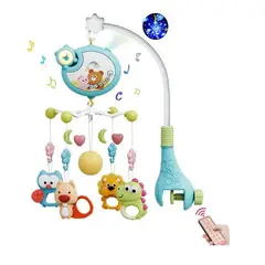 GENERICO - Móvil Cuna Proyector Imagen Musical con Control Remoto