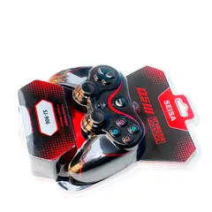 SEISA - Mando Gamepad Para PS3 Con Vibración SJ906.