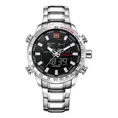 NAVIFORCE - Reloj para Hombres Marca Análogo-Digital NF9093-SBW