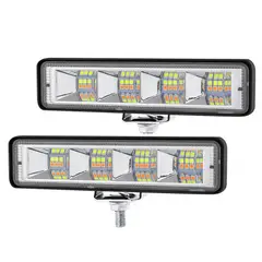 GENERICO - Neblinero Led Expansión Doble color Auto Moto