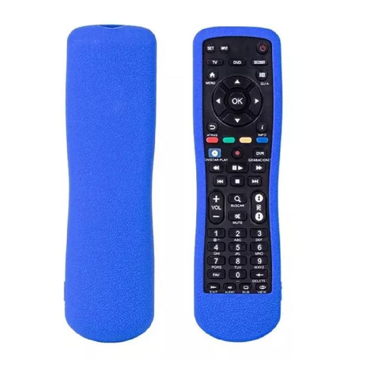 FUNDA PARA CONTROL REMOTO MOVISTAR AZUL