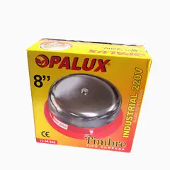 OPALUX - Timbre Campana Industrial - - 8 Pulgadas - 220vac