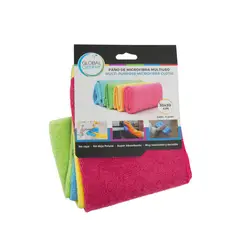 GLOBAL CLEANER - Paño de Microfibra 30 x 30 Pack x 3-