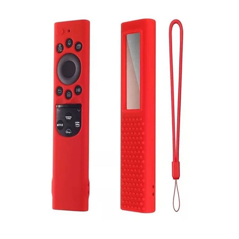 FUNDA DE CONTROL REMOTO SAMSUNG SOLAR 2022 ROJO