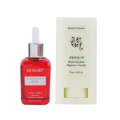 BEAUTY OF JOSEON - Bloqueador En Barra Beaytu Of Joseon Mugwort+Camelia SPF 50+ PA++++ + Serum Facial Dr Rashel Alpha Hidroxy Acid 30Ml