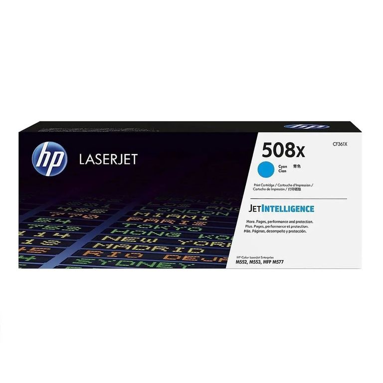 TONER 508X CÓDIGO CF361X CYAN 9500 Pág