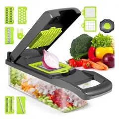 GENERICO - Cortador Rallador De Frutas Picador Verduras Manual Cocina