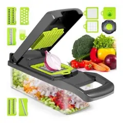 GENERICO - Cortador Rallador De Frutas Picador Verduras Manual Cocina