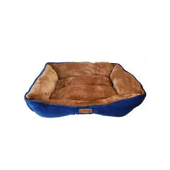 GENERICO - CAMA PARA PERRO PUFF EXTRA GRANDE COLOR AZUL ELECTRICO