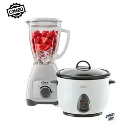 OSTER - Combo licuadora blstkag wrd + olla arrocera ckstrc1700w