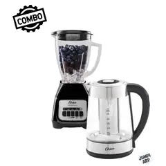 OSTER - Combo Licuadora Blstkag Bpb + Hervidor Eléctrico Bvstkt8990