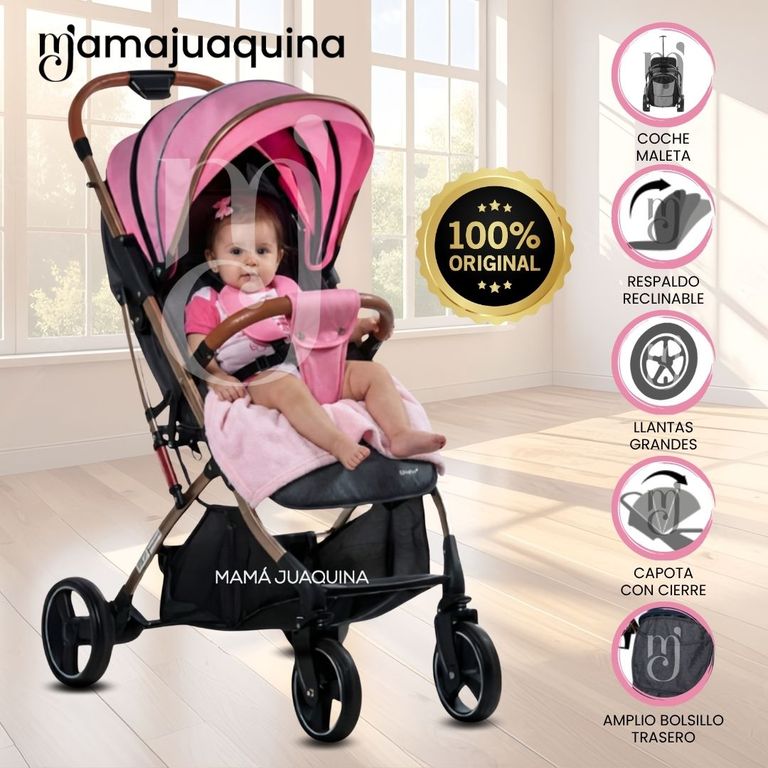 Coche De Paseo Maleta «SUNNY GOLD» Edición Limitada Dark Pin