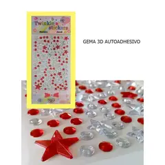 GENERICO - Gema Sticker Para Decoracion Arete Autoadhesivo