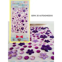 GENERICO - Gema Sticker Para Decoracion Arete Autoadhesivo